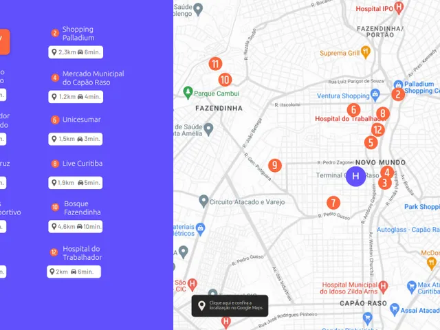 Apartamento 3 quartos e 2 banheiros, à venda, no bairro Novo Mundo em Curitiba