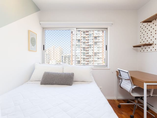 Apartamento com 90m² 4 quartos e 3 banheiros, à venda, no bairro Brooklin em São Paulo