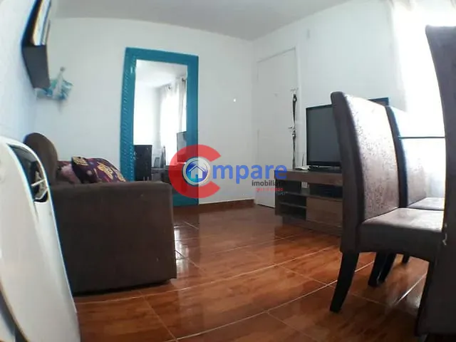 Apartamento com 46m² 2 quartos e 1 banheiro, à venda, no bairro Água Chata em Guarulhos