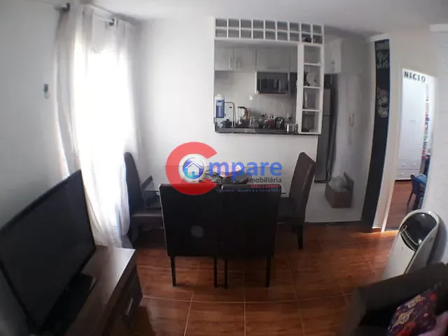 Apartamento com 46m² 2 quartos e 1 banheiro, à venda, no bairro Água Chata em Guarulhos