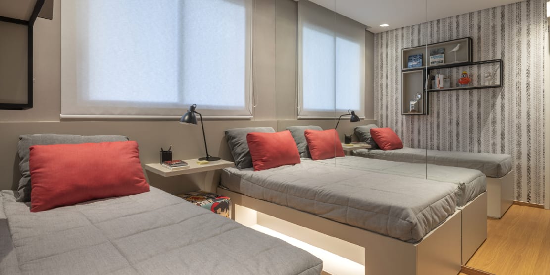 Apartamento de 2 ou 3 quartos, 1 suíte, 1 sala, 2 banhos, 2 vagas, à venda, Liberdade, Belo Horizonte, MG - Gran Resort Jaraguá. Luxo e Conforto e segurança. miniatura 13