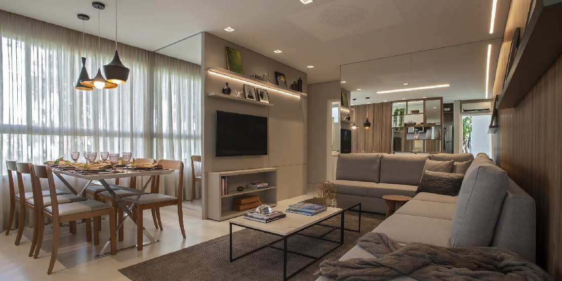Apartamento de 2 ou 3 quartos, 1 suíte, 1 sala, 2 banhos, 2 vagas, à venda, Liberdade, Belo Horizonte, MG - Gran Resort Jaraguá. Luxo e Conforto e segurança. miniatura 5