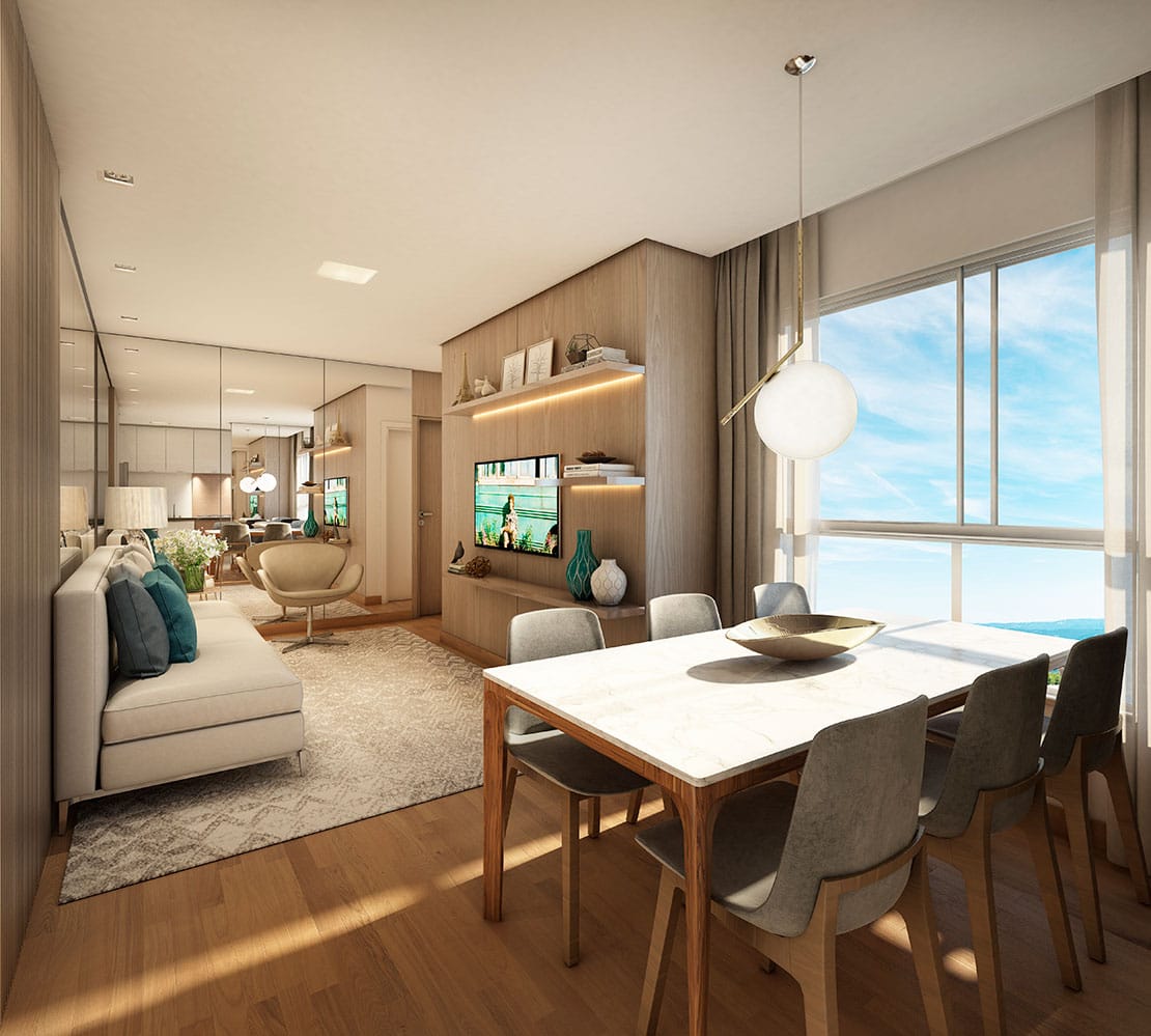 Apartamento de 2 ou 3 quartos, 1 suíte, 1 sala, 2 banhos, 2 vagas, à venda, Liberdade, Belo Horizonte, MG - Gran Resort Jaraguá. Luxo e Conforto e segurança. miniatura 47