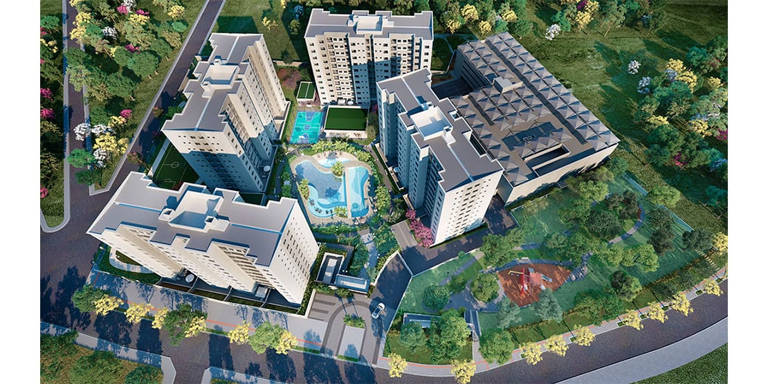 Apartamento de 2 ou 3 quartos, 1 suíte, 1 sala, 2 banhos, 2 vagas, à venda, Liberdade, Belo Horizonte, MG - Gran Resort Jaraguá. Luxo e Conforto e segurança. miniatura 46