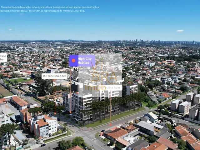 Apartamento 2 quartos e 2 banheiros, à venda, no bairro Novo Mundo em Curitiba