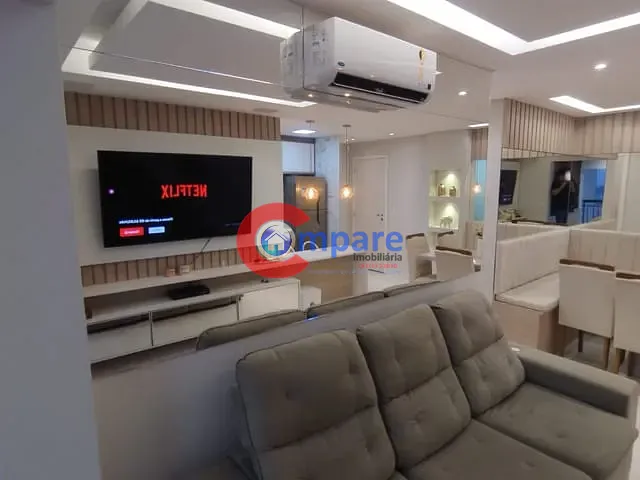 Apartamento com 68m² 2 quartos e 1 banheiro, para alugar, no bairro Maia em Guarulhos