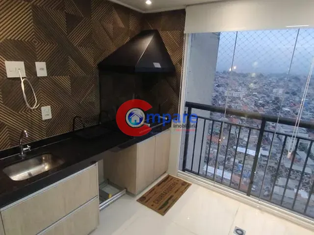 Apartamento com 68m² 2 quartos e 1 banheiro, para alugar, no bairro Maia em Guarulhos