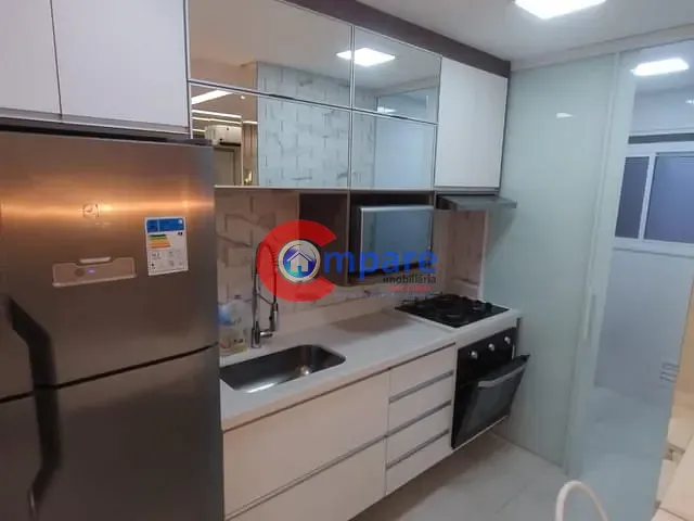 Apartamento com 68m² 2 quartos e 1 banheiro, para alugar, no bairro Maia em Guarulhos