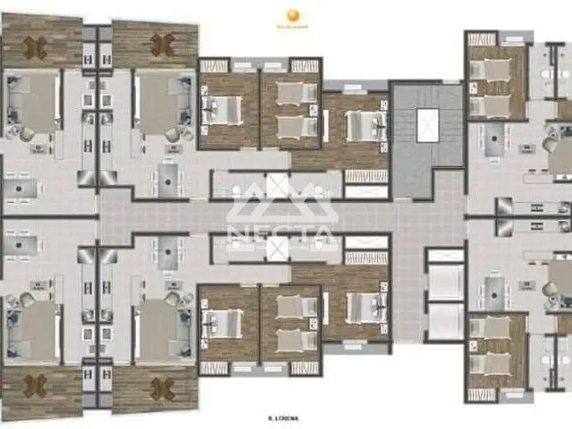 Cobertura / Penthouse com 111m² 3 quartos e 4 banheiros, à venda, no bairro Balneário Forest em Caraguatatuba