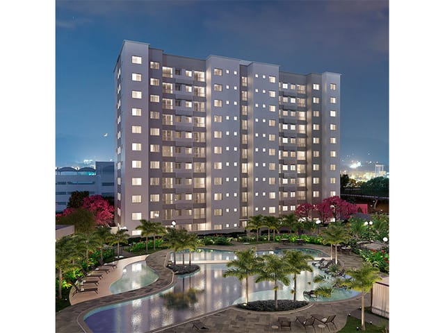 Foto do Apartamento - Apartamento 2 quartos, 1 suíte, 1 sala, 2 banhos, 2 vagas, à venda, Liberdade, Belo Horizonte, MG - Gran Resort Jaraguá. | REALLE SOLUÇÕES IMOBILIÁRIAS INTEGRADAS