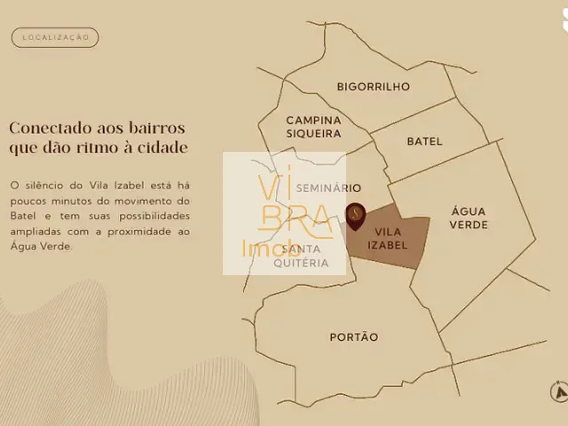 Apartamento 3 quartos e 2 banheiros, à venda, no bairro Vila Izabel em Curitiba