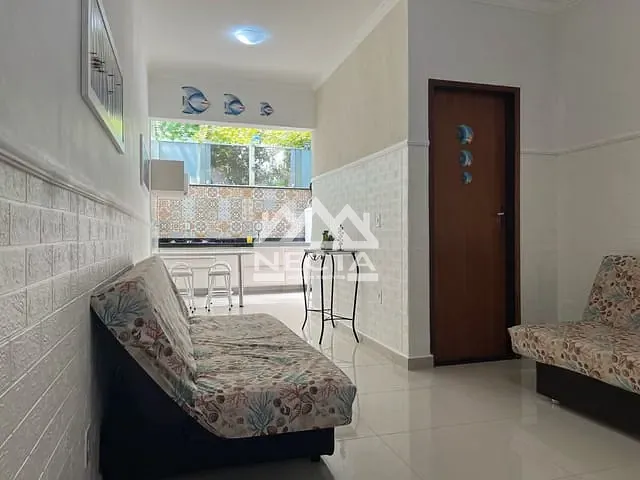 Kitnet com 33m² 1 quarto e 1 banheiro, à venda, no bairro Maranduba em Ubatuba
