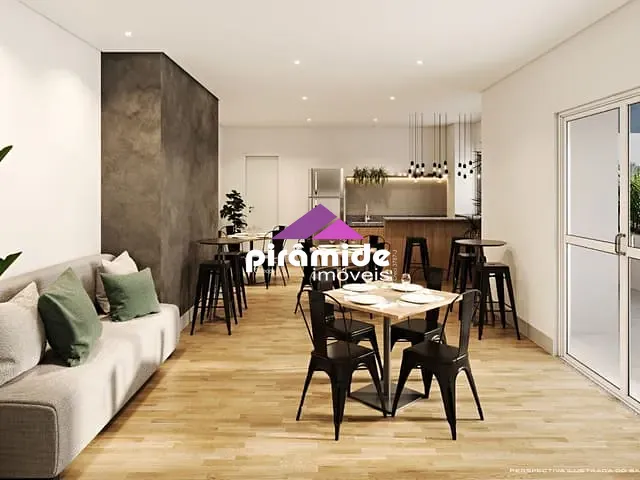 Apartamento com 59m² 2 quartos e 2 banheiros, à venda, no bairro Massaguaçu em Caraguatatuba