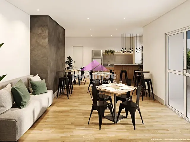 Apartamento com 59m² 2 quartos e 2 banheiros, à venda, no bairro Massaguaçu em Caraguatatuba