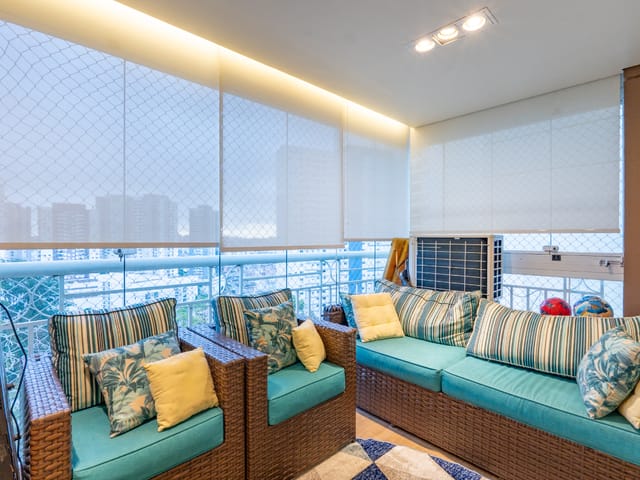 Apartamento com 142m² 3 quartos e 5 banheiros, à venda, no bairro Vila Andrade em São Paulo