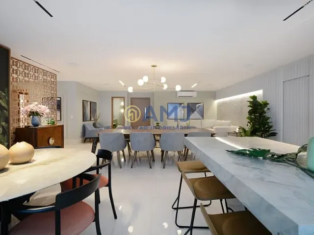 Apartamento 3 quartos e 4 banheiros, à venda, no bairro Setor Oeste em Goiânia