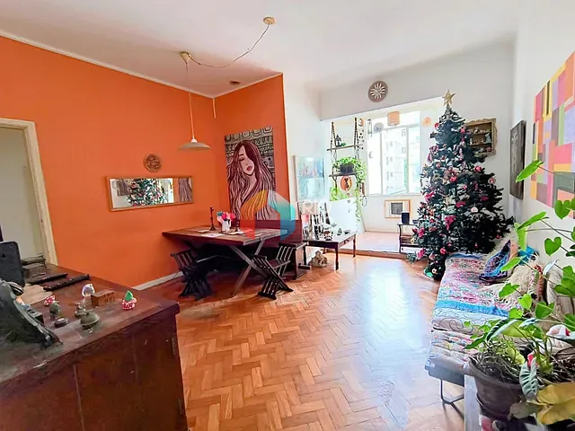 Apartamento com 113m² 3 quartos e 3 banheiros, à venda, no bairro Laranjeiras em Rio de Janeiro