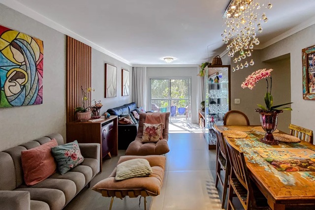 Foto do Apartamento - 🏠 Descubra Elegância e Conforto no Belém: Apartamento de 96m² com 3 Dormitórios, e 2 Vagas Cobertas ! 🌟 | Organização Imobiliária Açores