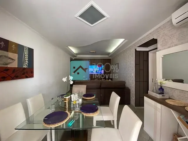 Apartamento com 103m² 3 quartos e 3 banheiros, à venda, no bairro Parque Residencial Aquarius em São José dos Campos