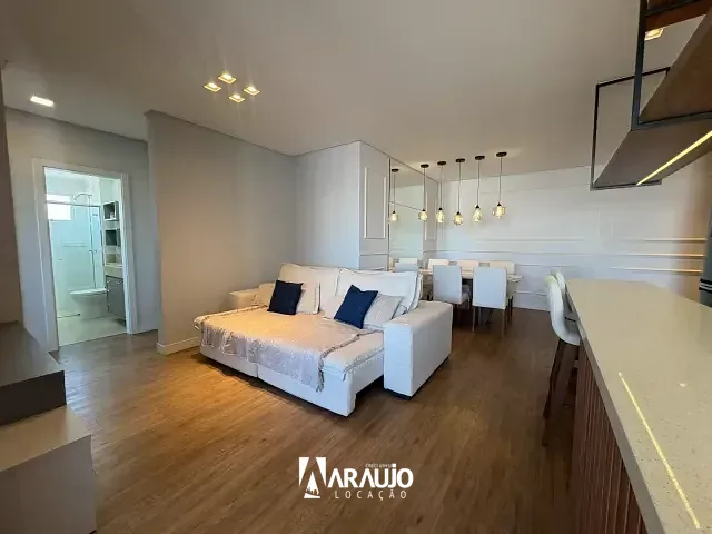 Apartamento com 110m² 3 quartos e 1 banheiro, para alugar, no bairro Centro em Navegantes