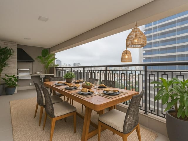 Apartamento com 123m² 3 quartos e 4 banheiros, à venda, no bairro Chácara Klabin em São Paulo