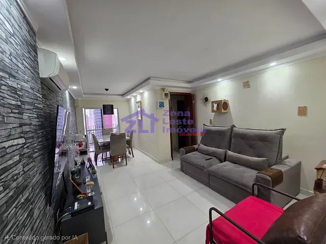 Apartamento com 72m² 2 quartos e 2 banheiros, à venda, no bairro Vila Carrão em São Paulo