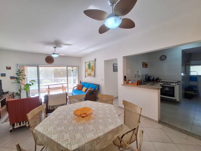 Apartamento 3 quartos e 2 banheiros, para alugar, no bairro Riviera em Bertioga
