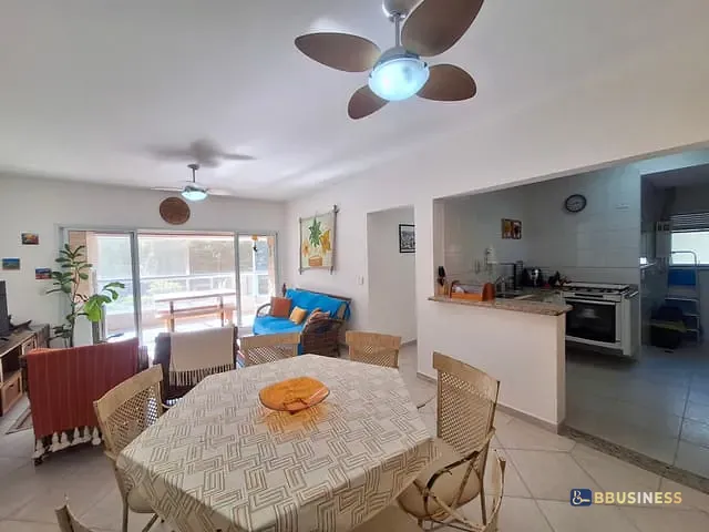 Apartamento 3 quartos e 2 banheiros, para alugar, no bairro Riviera em Bertioga