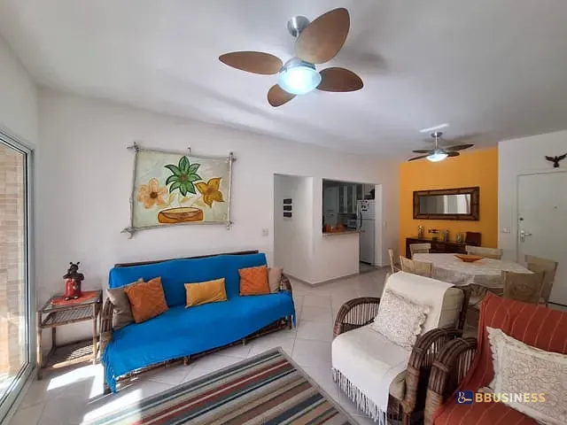 Apartamento 3 quartos e 2 banheiros, para alugar, no bairro Riviera em Bertioga