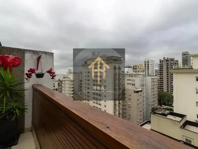 Apartamento 2 quartos e 3 banheiros, para alugar, no bairro Cerqueira César em São Paulo