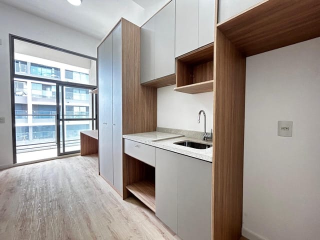 Apartamento com 25m² 1 quarto e 1 banheiro, à venda, no bairro Brooklin em São Paulo