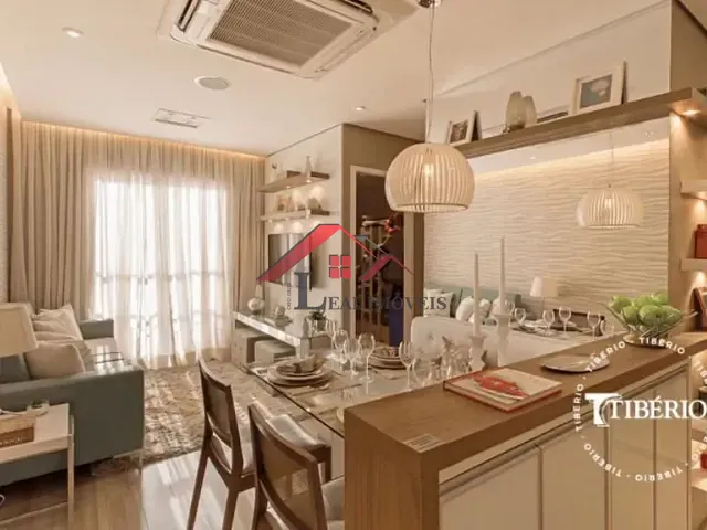 Apartamento com 46m² 2 quartos e 1 banheiro, à venda, no bairro Parque Jaçatuba em Santo André