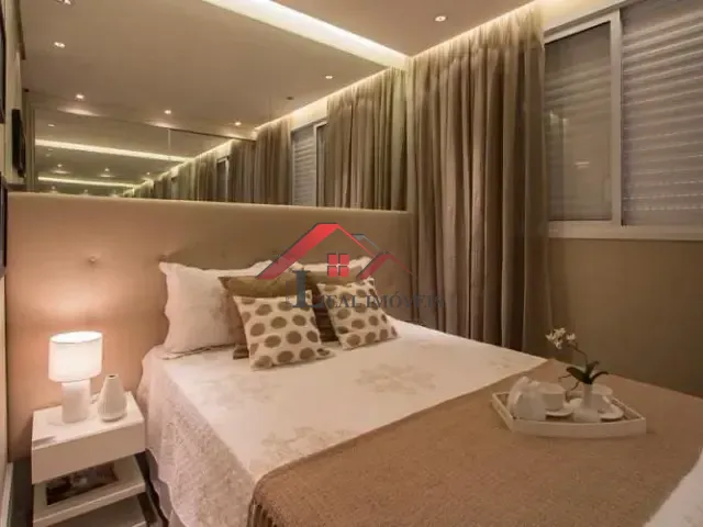 Apartamento com 46m² 2 quartos e 1 banheiro, à venda, no bairro Parque Jaçatuba em Santo André