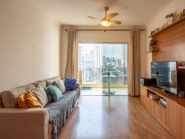 Apartamento com 104m² 3 quartos e 2 banheiros, à venda, no bairro Vila Monte Alegre em São Paulo