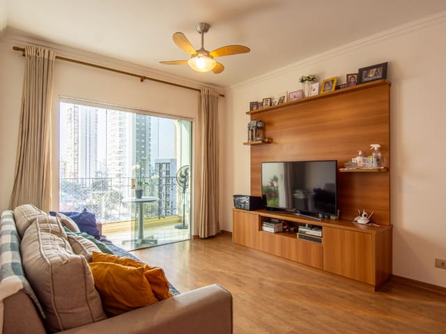 Apartamento com 104m² 3 quartos e 2 banheiros, à venda, no bairro Vila Monte Alegre em São Paulo