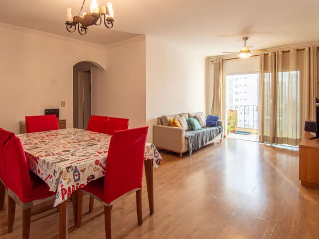 Apartamento com 104m² 3 quartos e 2 banheiros, à venda, no bairro Vila Monte Alegre em São Paulo