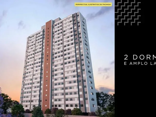 Apartamento com 34m² 2 quartos e 1 banheiro, para alugar, no bairro Usina Piratininga em São Paulo