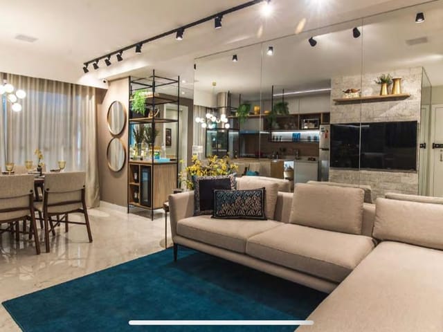Apartamento com 107m² 3 quartos e 2 banheiros, à venda, no bairro Setor Pedro Ludovico em Goiânia