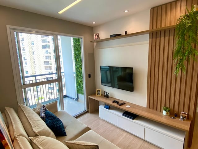 Foto do Apartamento - Lindo apartamento mobiliado à venda, com 2 dormitórios (1 suíte) , na região do Picanço, Guarulhos, SP | Imobiliária Compare
