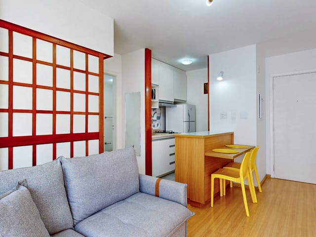 Apartamento com 34m² 1 quarto e 1 banheiro, à venda, no bairro Moema em São Paulo