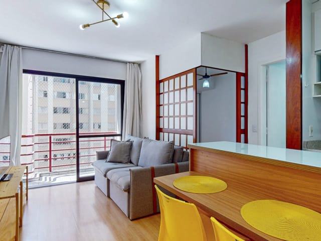 Apartamento com 34m² 1 quarto e 1 banheiro, à venda, no bairro Moema em São Paulo
