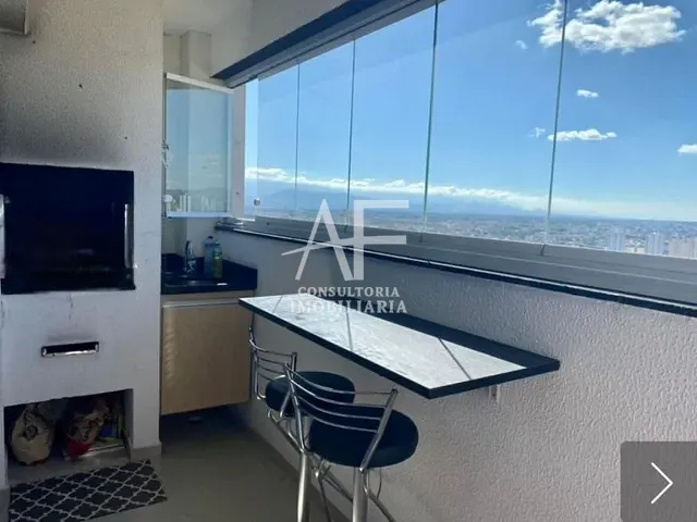 Apartamento com 97m² 3 quartos e 2 banheiros, à venda, no bairro Barranco em Taubaté