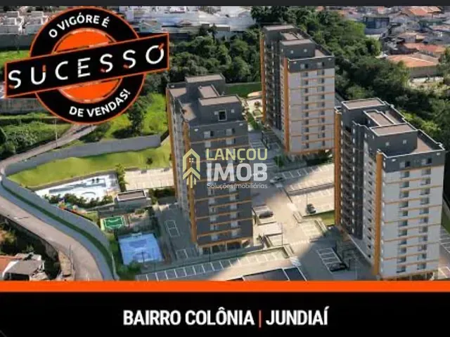 Apartamento 2 quartos e 1 banheiro, à venda, no bairro Colônia em Jundiaí