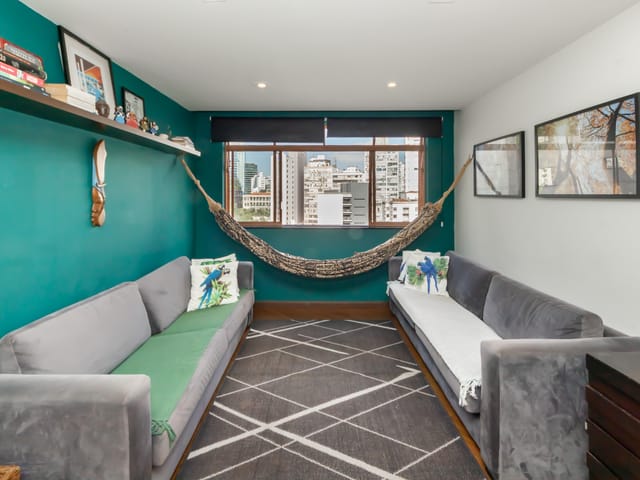 Apartamento com 90m² 3 quartos e 2 banheiros, à venda, no bairro Jardim Paulista em São Paulo