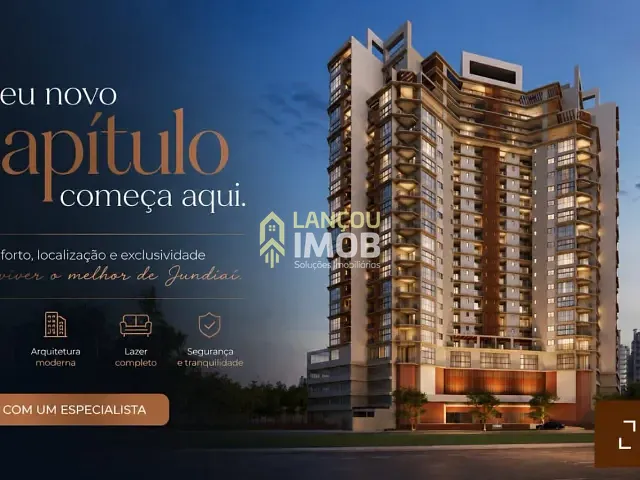 Apartamento 4 quartos e 5 banheiros, à venda, no bairro Jardim Campos Elísios em Jundiaí