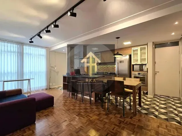 Apartamento 1 quarto e 2 banheiros, para alugar, no bairro Itaim Bibi em São Paulo
