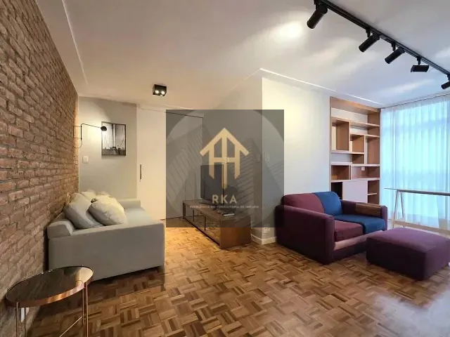 Apartamento 1 quarto e 2 banheiros, para alugar, no bairro Itaim Bibi em São Paulo
