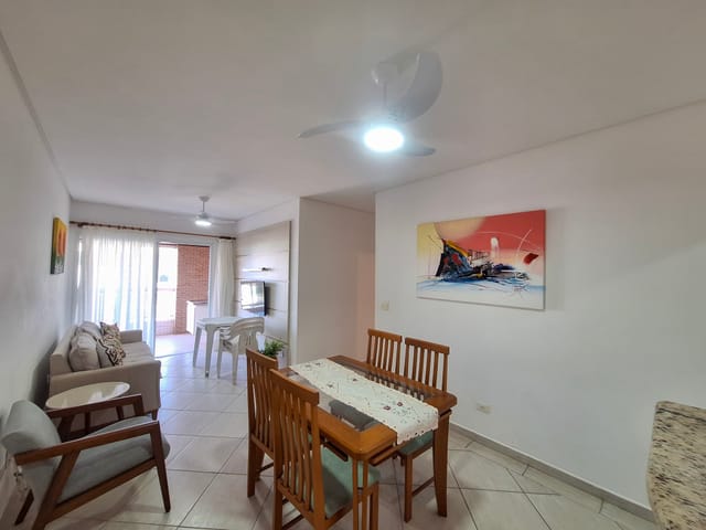 Apartamento 3 quartos e 2 banheiros, para alugar, no bairro Riviera em Bertioga