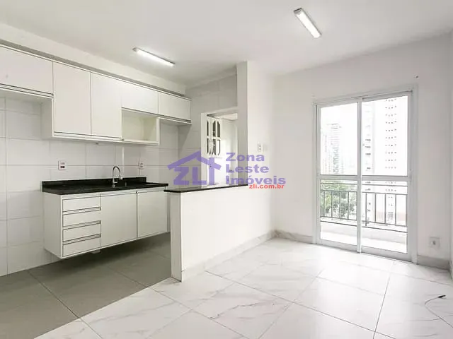 Apartamento com 50m² 2 quartos e 1 banheiro, para alugar, no bairro Tatuapé em São Paulo