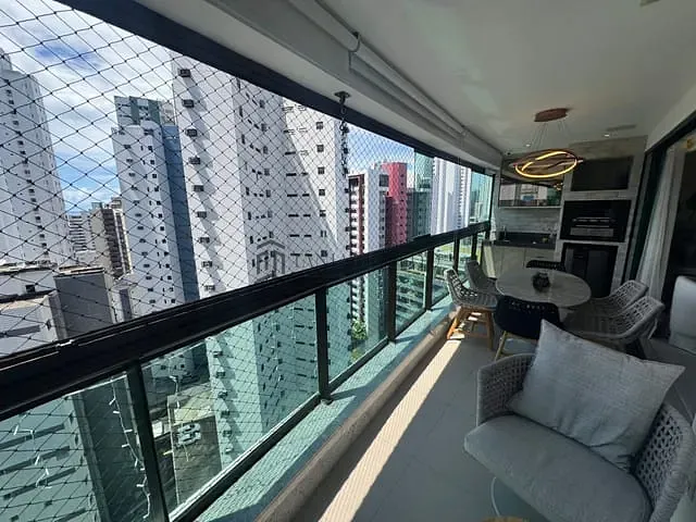 Apartamento 4 quartos e 6 banheiros, à venda, no bairro Boa Viagem em Recife